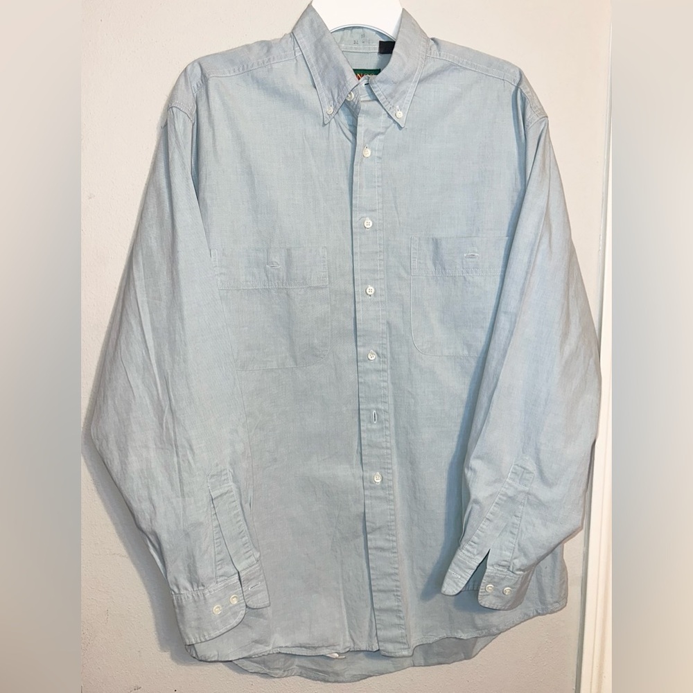 Tango Light Blue Button-Down Shirt